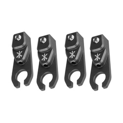 Unity Tactical - Adapter SARA for Sordin on ARC Rail - ESS Studs - Black - HLM-SABB