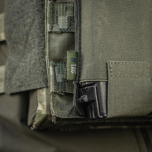 M-Tac - Triple Magazine Pouch for AR / AK Elite Laser Cut - Ranger Green - 10145123