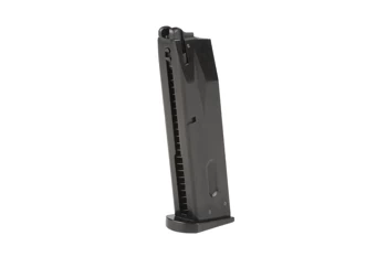 WE - Low-Cap Gas Magazine for M9/M92F Replicas - 25 rounds - Black - WET-05-014312