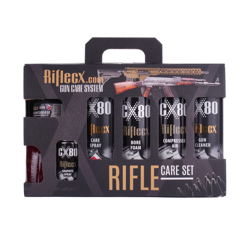 RifleCX - Rifle Set of Cleaning Products - 9 items - 90981