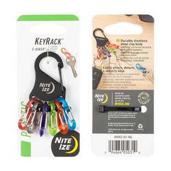 Nite Ize - KeyRack™ S-Biner® - KRK2-01-R6