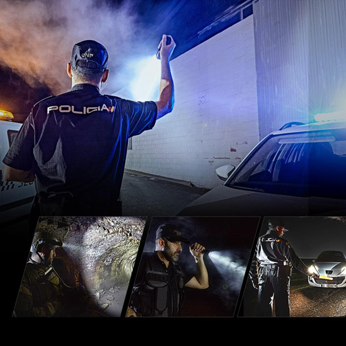 Fenix - LED tactical flashlight for small arms - 1200 lumens - Picatinny - 1100 mAh - GL19R.