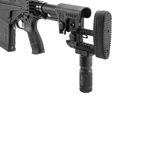 Leapers - UTG 4.7" Low Profile Forward Grip - Black - MNT-GRP002SQ
