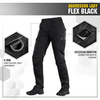 M-Tac - Women's Cargo Pants Aggressor Lady Flex - Black - 20069002