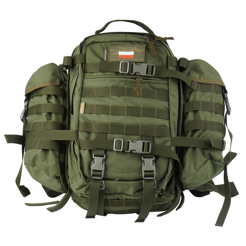 WISPORT - Sparrow 30 II backpack with two side pockets - 30 + 10 l - Olive Green