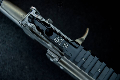 FTCS - Mount for optics behind the AK PMK 2.0 Picatinny riflescope - Black H-146 - No. 18.