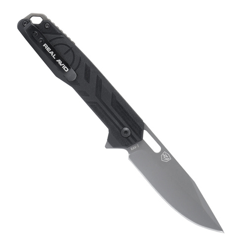Real Avid - Folding Knife EDC RAV-7 - G10 - Black - AVRAV7