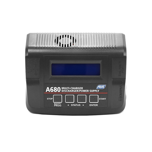 ASG - A680 Charger - LiPo, Li-ion, LiFe, LiHV, NiCd, NiMH, PB - 19429