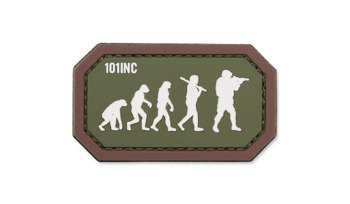 101 Inc. - 3D Patch - Airsoft Evolution - OD Green