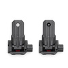Strike Industries - Strike Polymer Backup Sights - Foldable - Picatinny - Black - SI-SPBUS