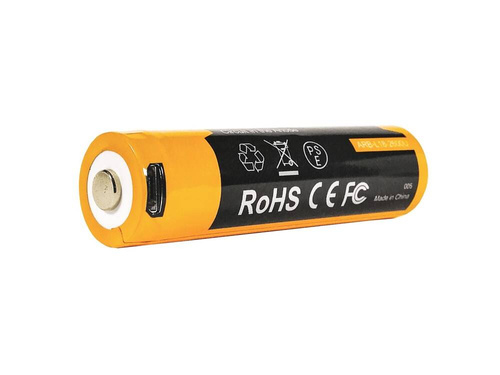 Fenix - 18650 2600mAh 3,6V Li-ion Battery - USB - ARB-L18-2600U