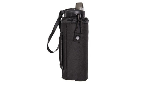 Mil-Tec - Molle Bottle Cover - Black - 14519802