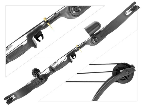 Poe Lang - Compound Bow Druid - 20 lb - 33" - Black - CO-009