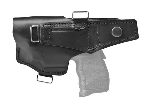 Leather holster for Walther PGS Personal Guard System - Belt / Harness