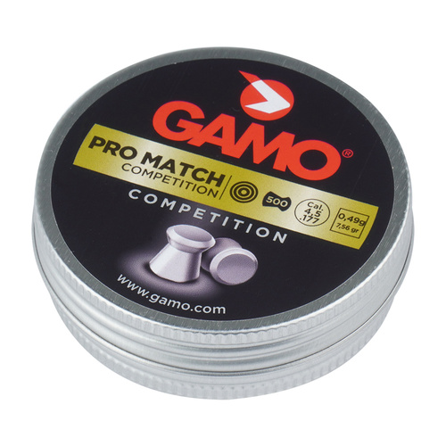 Gamo - Diabolo Pellets Competition Pro Match - Caliber 4.5 mm - 500 pieces - 6321834