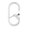 Nite Ize - G-Series SlideLock #3 Dual Chamber Carabiner - Stainless Steel - Silver - GSL3-11-R6