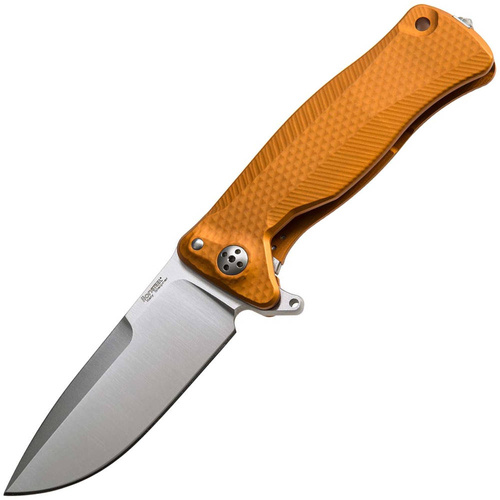 LionSteel - SR11A Folding Knife - Sleipner - Orange - SR11A OS