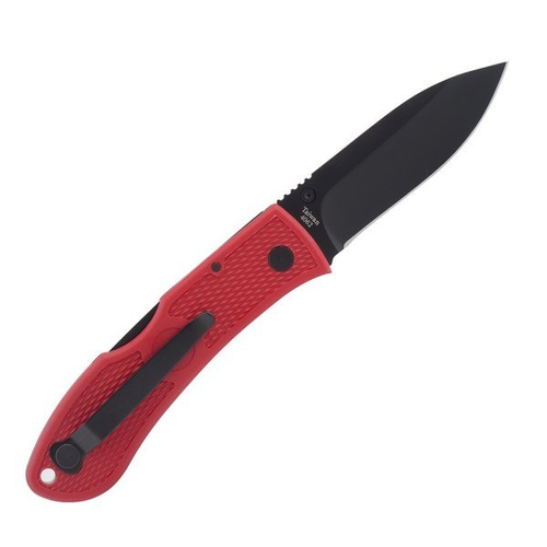 Ka-Bar 4062RD - Dozier Folding Hunter Knife - Red