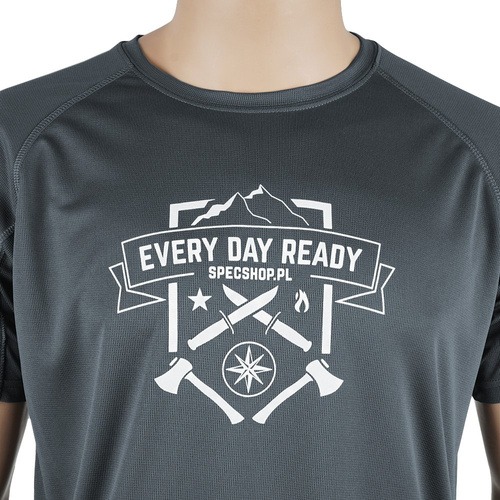 SpecShop.pl - Thermoactive Bushcraft T-Shirt - Tactical Dark Grey