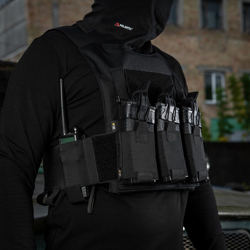 M-Tac - Elastic Magazine Pouch - AR/AK  - Black - 10165002