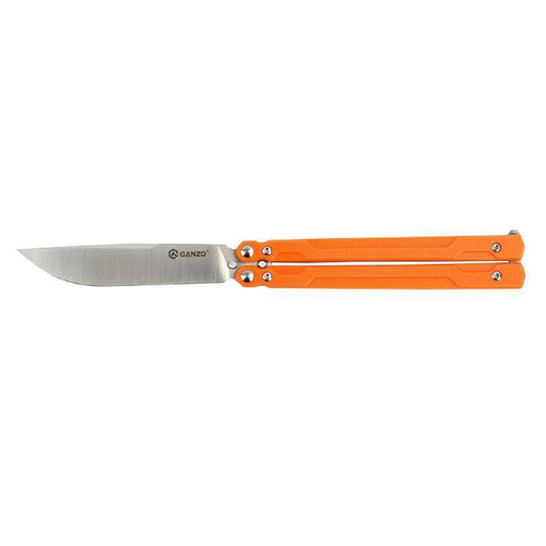 Ganzo - Balisong Firebird G766 Butterfly Knife - 440C - Orange - G766-OR