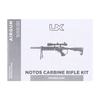 Umarex - UX Notos Carbine Set PCP Airgun - 4.5 mm - Black - 2.4328.