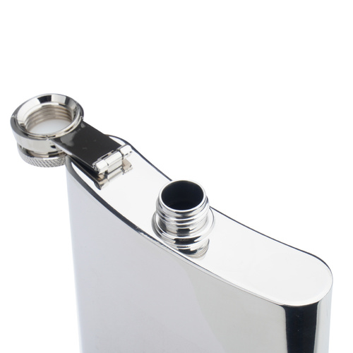 Mil-Tec - Stainless Steel Flask - 220 ml - Silver - 14520018-008