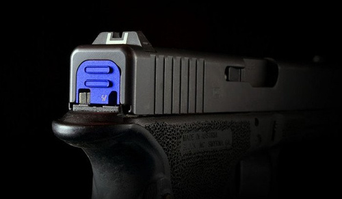 Strike Industries - Slide Cover Plate V2 for Glock - Blue - SI-GSP-V2-BLUE