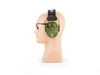 RealHunter - Set of Active PRO Hearing Protectors & Protective Glasses - Olive Green