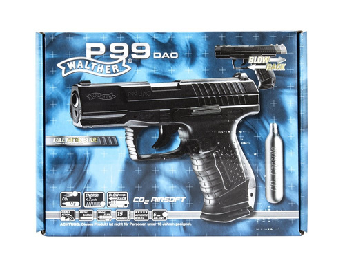 Umarex - Walther P99 DAO Pistol Replica - CO2 GBB - Black - 2.5684