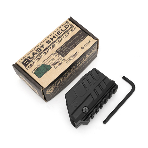 Strike Industries - Blast Shield for SMC Alfa/Bravo Pistols - Black - SI-SMC-BS-S