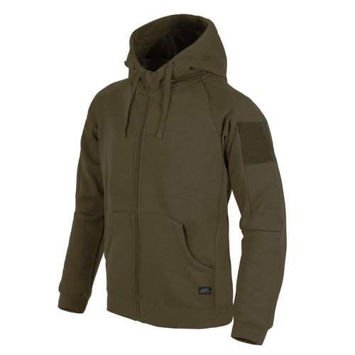 Helikon - Urban Tactical Hoodie® Lite - FullZip - Green - BL-ULF-CB-82