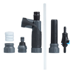 Aquamira - Frontier Pro Ultralight GRN Line Water Filter - Gray / Black - 67106