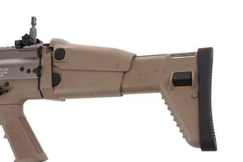 WE - AEG SCAR-H MK20 MOD 0 SSR Carbine Replica - Tan - WET-01-005928