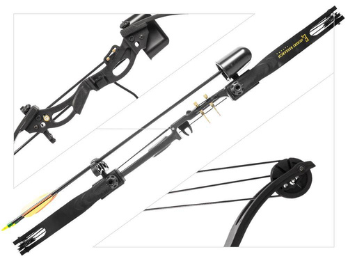 Poe Lang - Compound Bow Kirupira - 15-20 lb - 34.5" - Black - CO-013B
