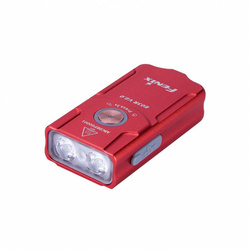 Fenix - Pocket Flashlight LED E03R - EDC - 500 lumens - Red - E03R V2.0 rose red