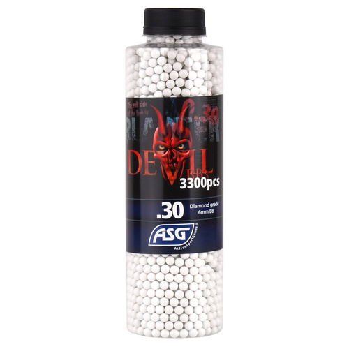 Blaster Devil - Airsoft BB - 0.30g - 3300 pcs - White - 19413