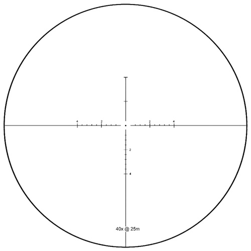 Vector Optics - Rifle Scope Sentinel-X 10-40x50 - SCOL-34