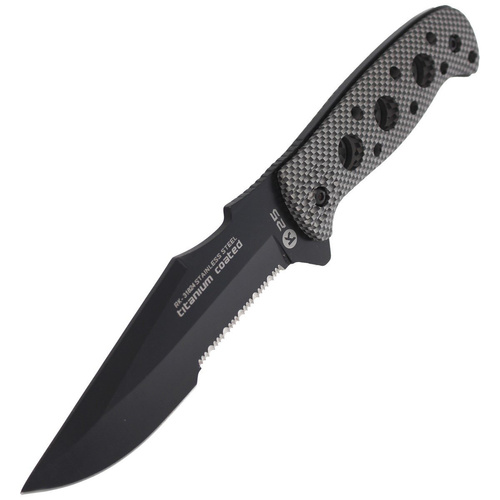 K-25 - Carbon Fiber Titanium Tactical Fixed Knife - 31824