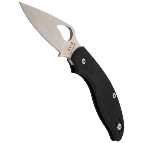 Spyderco - Folding Knife Byrd Tern - G-10 - Black/Silver - BY23GP