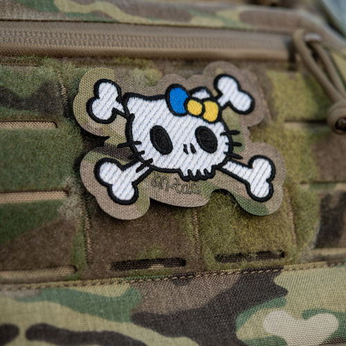 M-Tac - Kitty Patch - Embroidery - Yellow and Blue Bow - MultiCam - 51387008