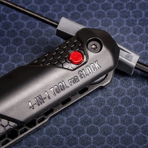 Real Avid - 4-in-1 Tool For Glock Pistols - Black - AVGLOCK41