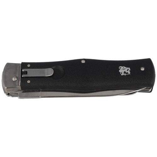 Mikov - Automatic spring knife Predator ABS Black with Saw - 241-NH-2/KP