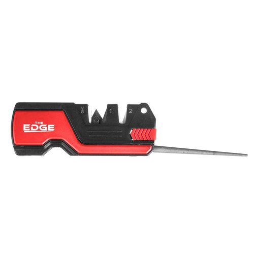The Edge - BushSHARP Knife Sharpener - Flint - Red - 555-013