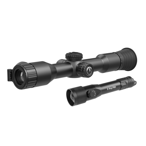 HIKVISION - HIKMICRO Alpex 4K Lite night vision scope with X-hog Pro 850/940 nm laser illuminator - Black.