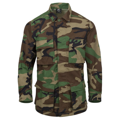 Helikon - BDU Shirt - PolyCotton Ripstop - Olive Green - BL-BDU-PR-02