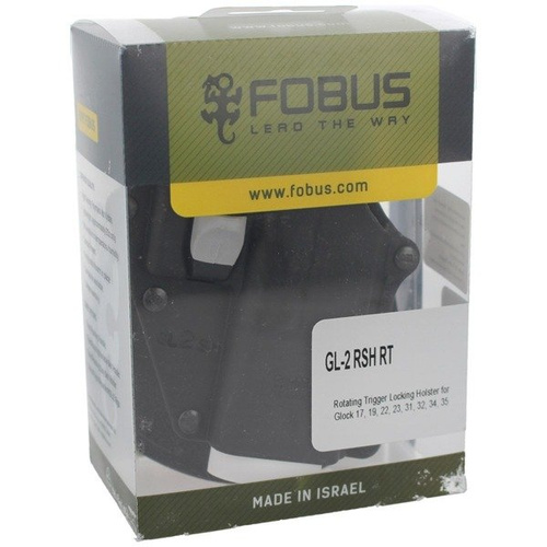 Fobus - Holster for Glock 17, 19, 19X, 22, 23, 31, 32, 34, 35, 45 - Rotating Paddle - Right - GL-2 RSH RT