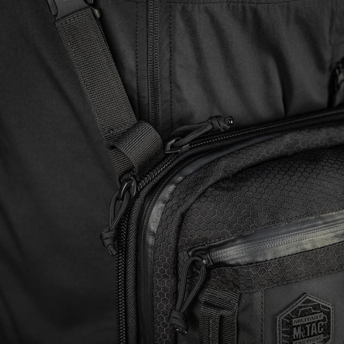 M-Tac - Pocket Bag Vertical Laser Cut Hex - Black - 10241002