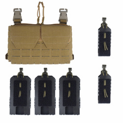 Templars Gear - Front Panel Freemason Modular Front Panel - Coyote Brown - TG-CPC-MFP-CB