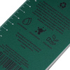 Modestone - Waterproof Notebook - 76 x 130 mm - 50 Sheets - Green - A13MIL